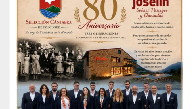 La selección cántabra de folclore juega su primer encuentro en en Sobaos Joselín