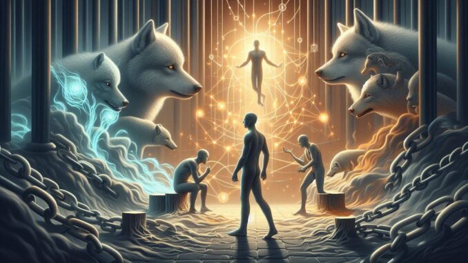 El hombre lobo del hombre….