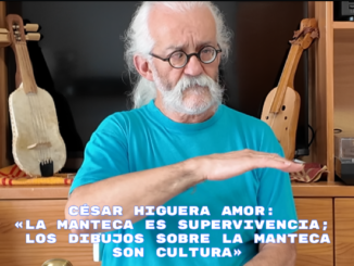 César Higuera: «La manteca es supervivencia; los dibujos sobre la manteca son cultura»