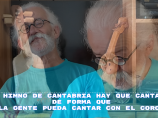 César Higuera: «El Himno de Cantabria hay que cantarlo de forma que la gente pueda cantar con el coro»