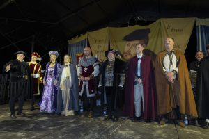 Recreación histórica del Desembarco de Carlos V en Laredo