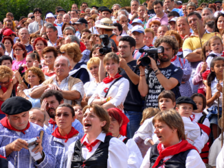 San Cipriano como siempre LA ROMERÍA MAYOR DE CANTABRIA se mojó