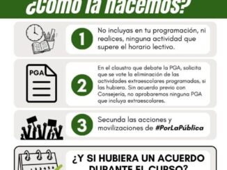 1ª Mesa Extraescolares 11/09/26 |  Sin propuesta de la Administración