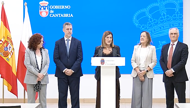 Juan Ignacio Sáez y Tamara González, nuevos consejeros del Gobierno de Cantabria tras la salida de Urrutia y Martínez Abad