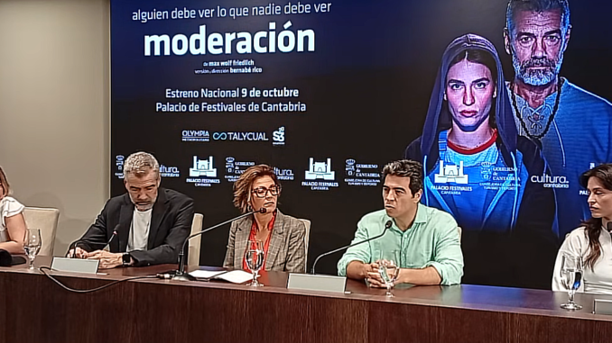 Toni Cantó y Àstrid Janer protagonizan «Moderación», un thriller sobre el lado oscuro de internet